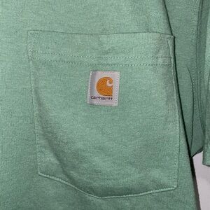 Carhartt Sage Green Loose Fit Tee